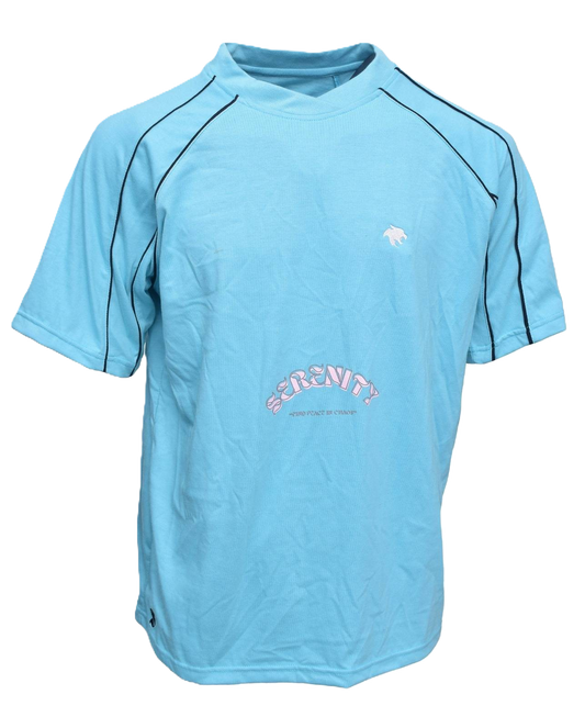 Serenity Drop 01 - Baggy Fit Tee, Light Blue