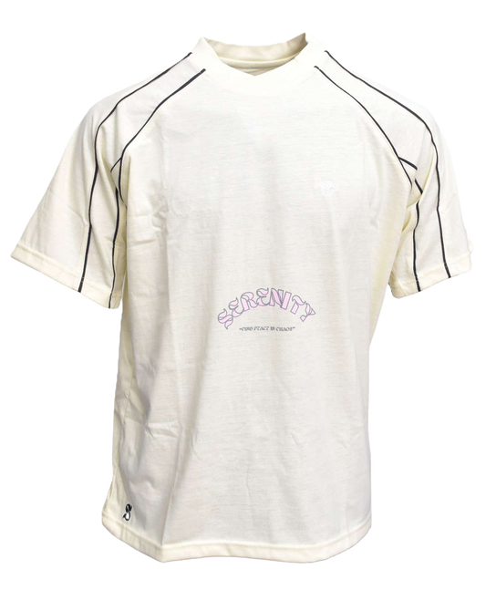 Serenity Drop 01 - Baggy Fit Tee, Cream
