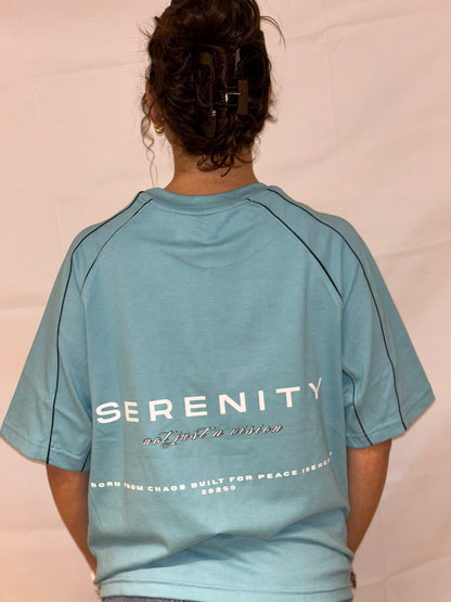 Baggy Fit Tee, Light Blue