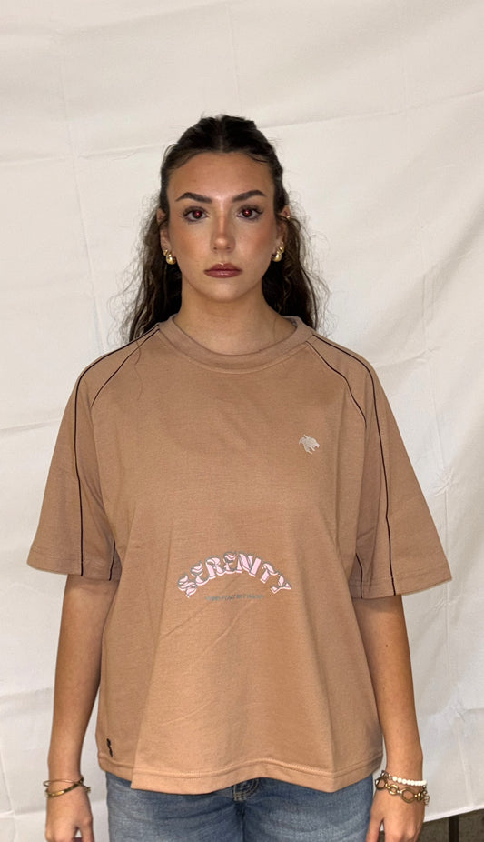 Serenity Drop 01 - Baggy Fit Tee, Orange