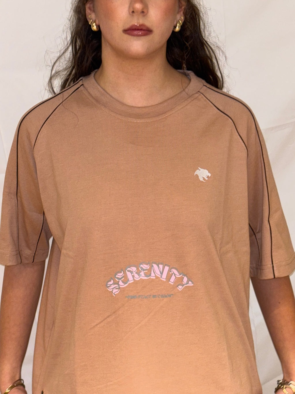 Baggy Fit Tee, Orange