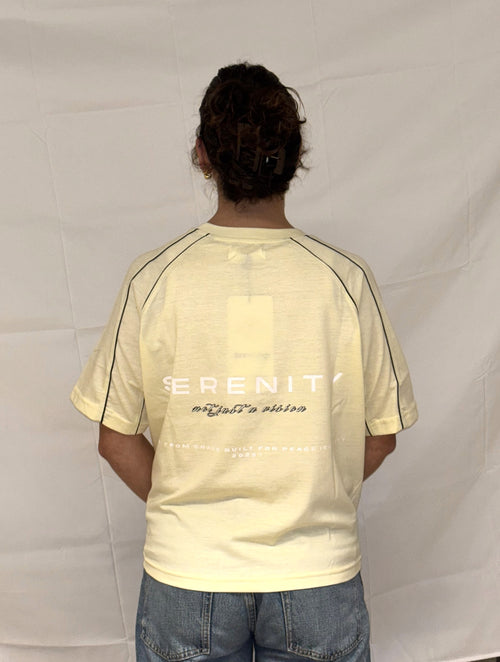 Baggy Fit Tee, Cream