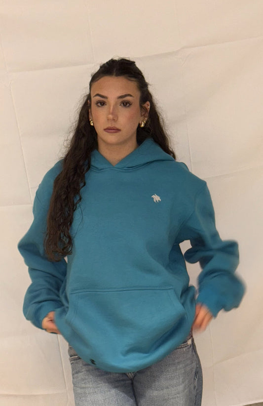 Serenity Drop 01 - Baggy Fit Hoodie, Blue